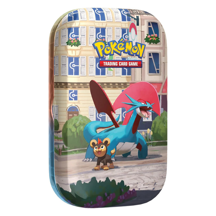 Pokémon TCG: Lumiose City Mini Tin Salamence And Litleo