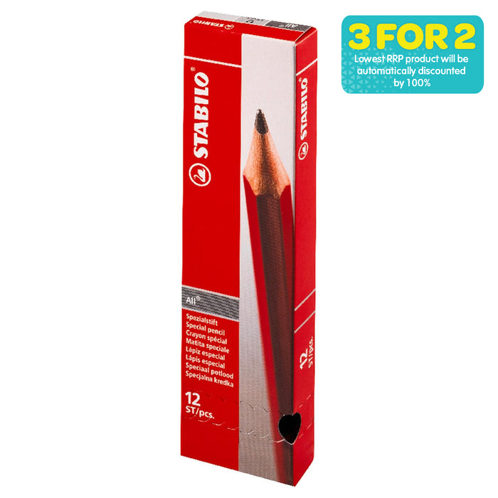 STABILO ALL Graphite Pencil (12 Pack)