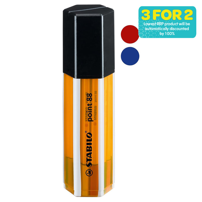 STABILO point 88 Fineliner Coloured Pens Big Box of 20 (styles vary)