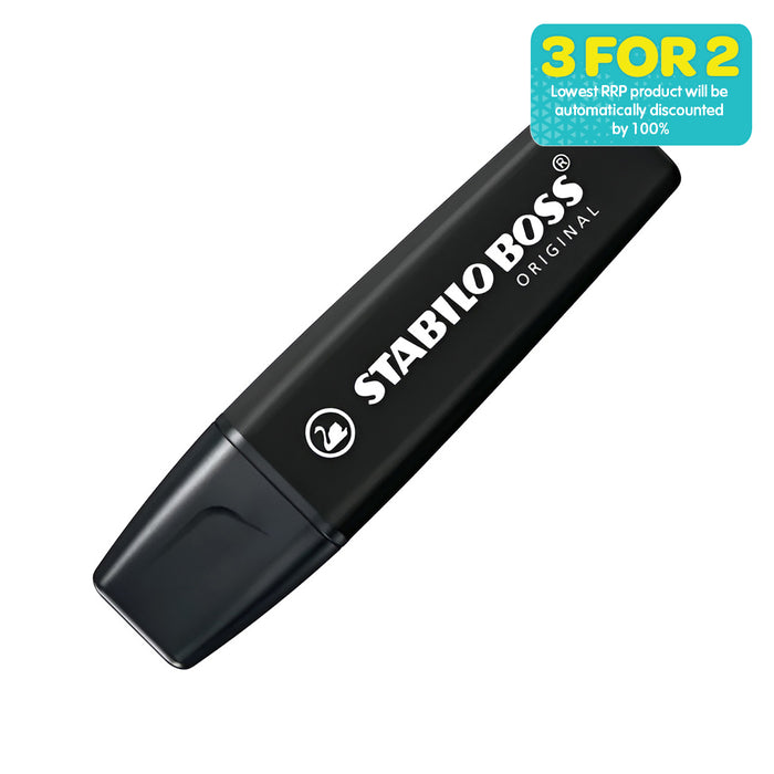 STABILO BOSS ORIGINAL Black Marker