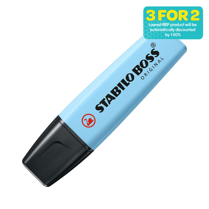 STABILO BOSS ORIGINAL Pastel Breezy Blue Highlighter