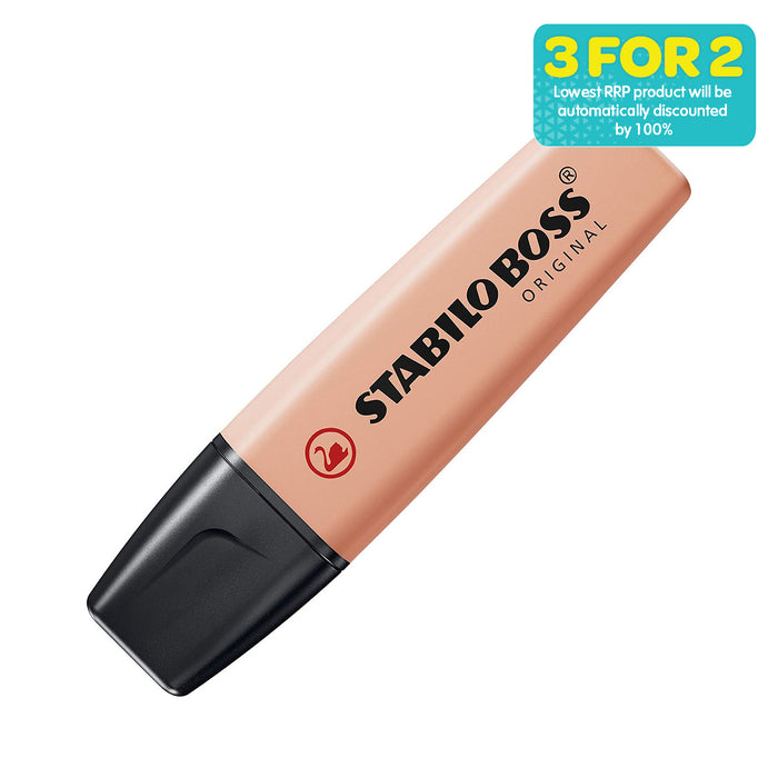 STABILO BOSS ORIGINAL Pastel Creamy Peach Highlighter