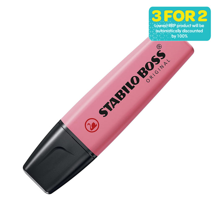 STABILO BOSS ORIGINAL Pastel Cherry Blossom Pink Highlighter