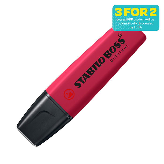 STABILO BOSS ORIGINAL NatureCOLORS Wildflower Edition Burgundy Highlighter