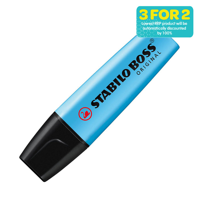 STABILO BOSS ORIGINAL Blue Highlighter