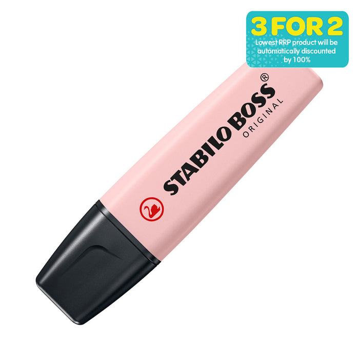 STABILO BOSS ORIGINAL NatureCOLORS Wildflower Edition Blush Highlighter