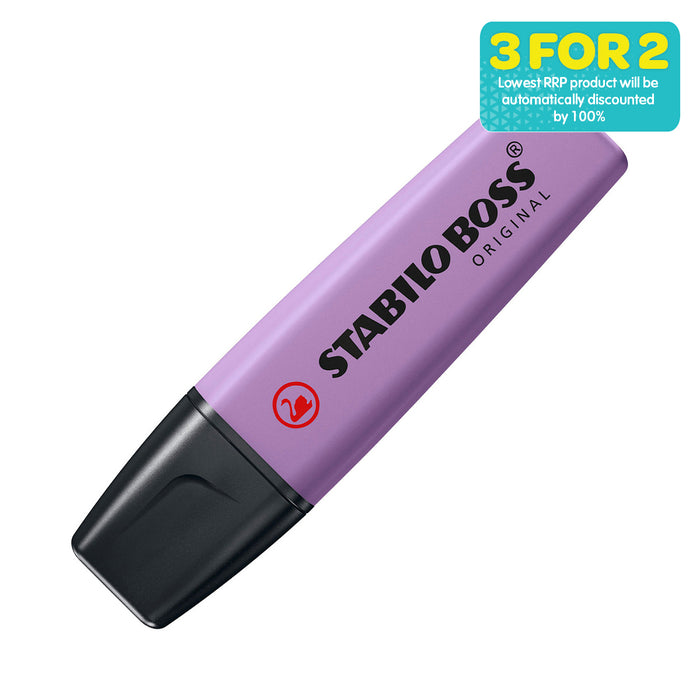 STABILO BOSS ORIGINAL NatureCOLORS Wildflower Edition Grey Violet Highlighter
