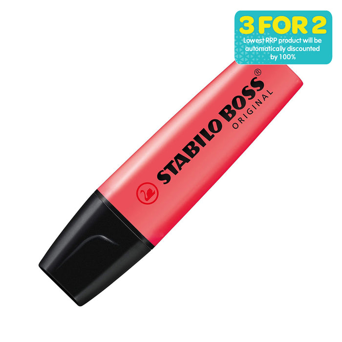 STABILO BOSS ORIGINAL Red Highlighter