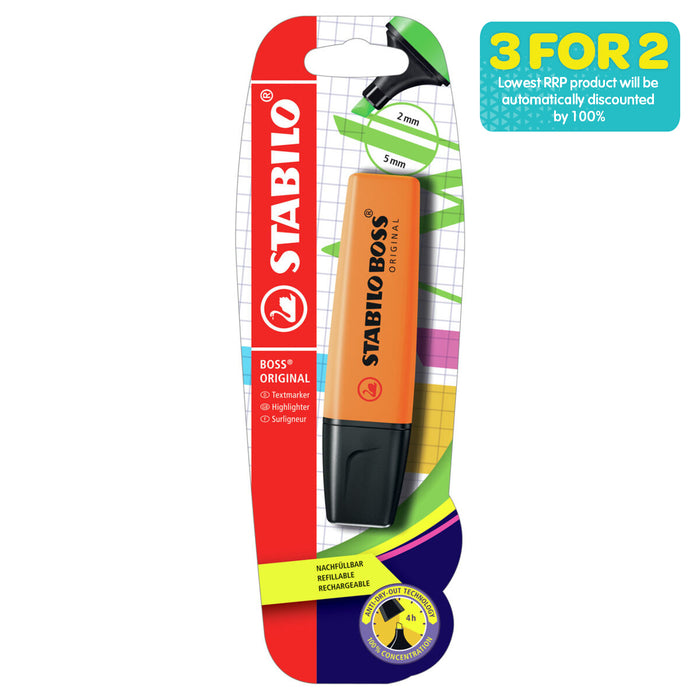 STABILO BOSS ORIGINAL Orange Highlighter