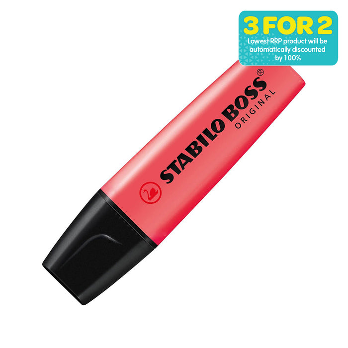 STABILO BOSS ORIGINAL Red Highlighter