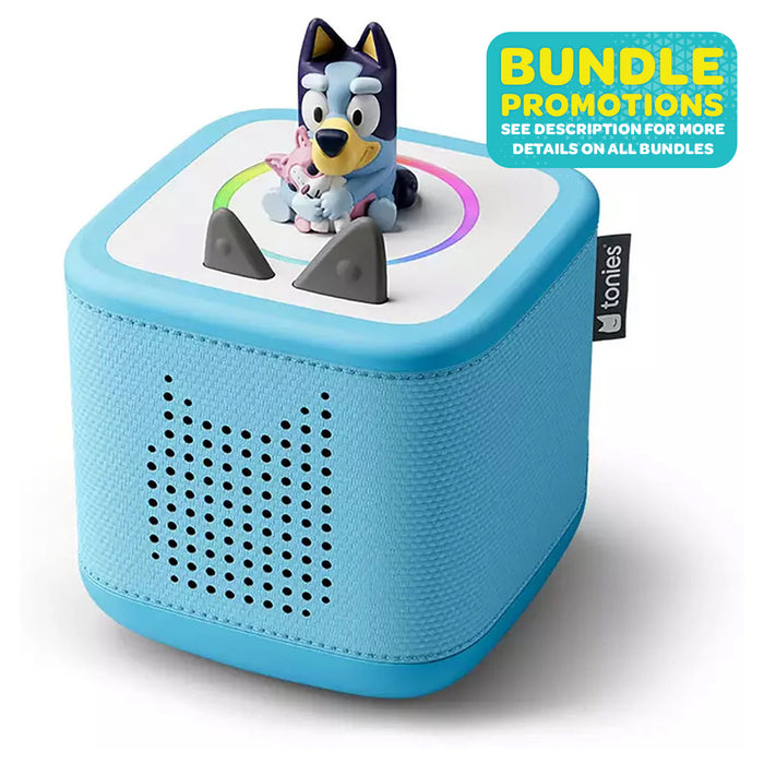 Tonies Toniebox 2 Starter Set with Bluey Audio Figure (for Bundle, See Description)