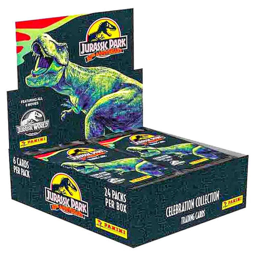 Panini Jurassic Park 30th Anniversary Trading Cards Celebration Collection 24 Pack Box