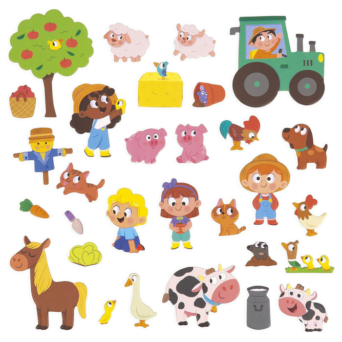 Janod Magneti'Stories The Farm Set