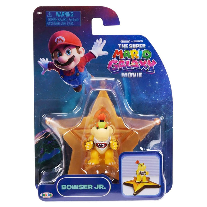 The Super Mario Galaxy Movie: Bowser Jr. Mini Figure with Star Launcher