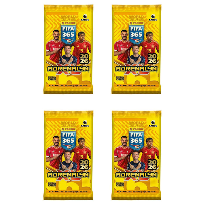 Panini FIFA 365 2025/26 Adrenalyn XL Trading Cards Multipack