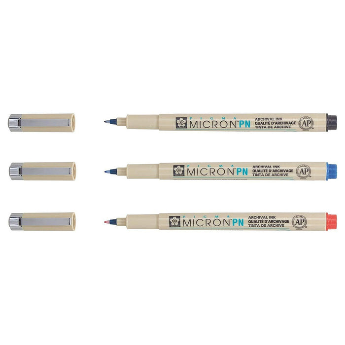 Sakura Pigma Micron PN office set 3 colours