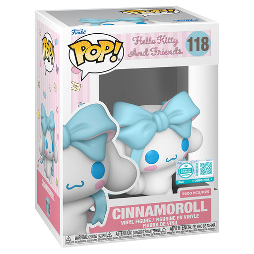 Funko Pop! Hello Kitty and Friends: Cinnamoroll with Bow Supreme Limited Edition Vinyl Figure #118