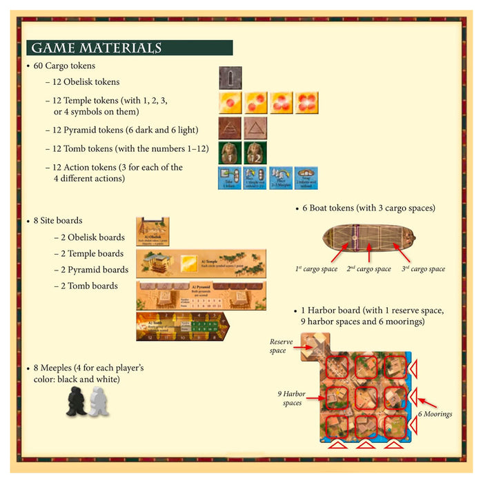 Imhotep: The Duel Board Game