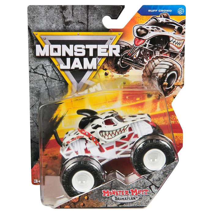 Monster Jam Monster Mutt Dalmatian Ruff Crowd Truck