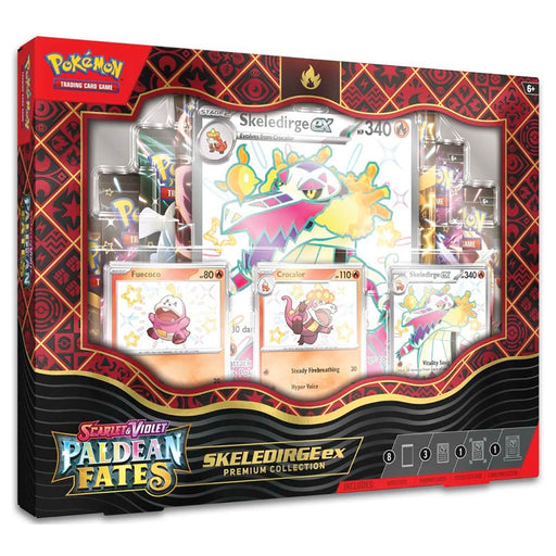 Pokémon TCG: Scarlet &amp; Violet 4.5: Paldean Fates Skeledirge ex Premium Collection