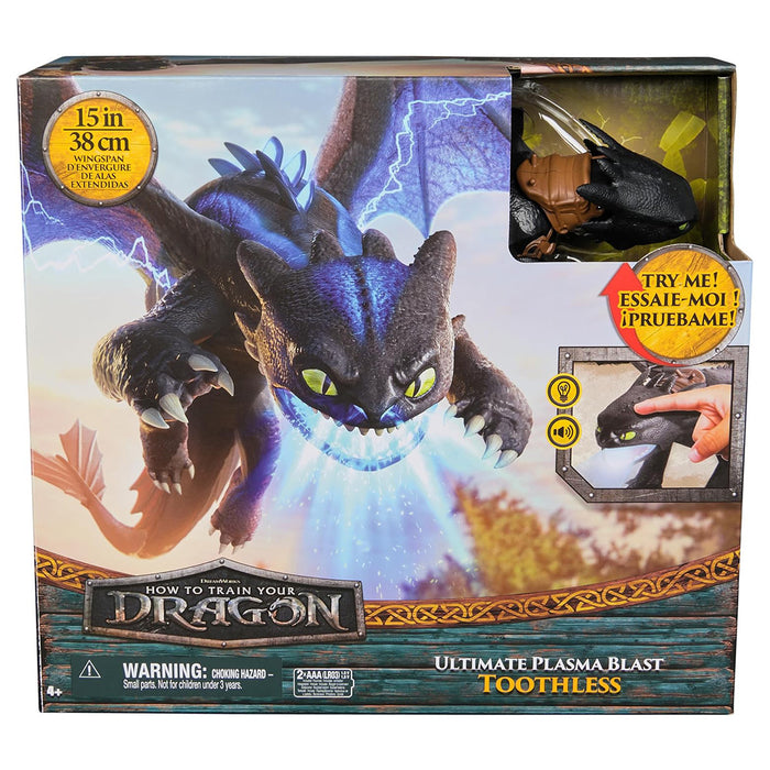 How to Train Your Dragon: Ultimate Plasma Blast Toothless Figure