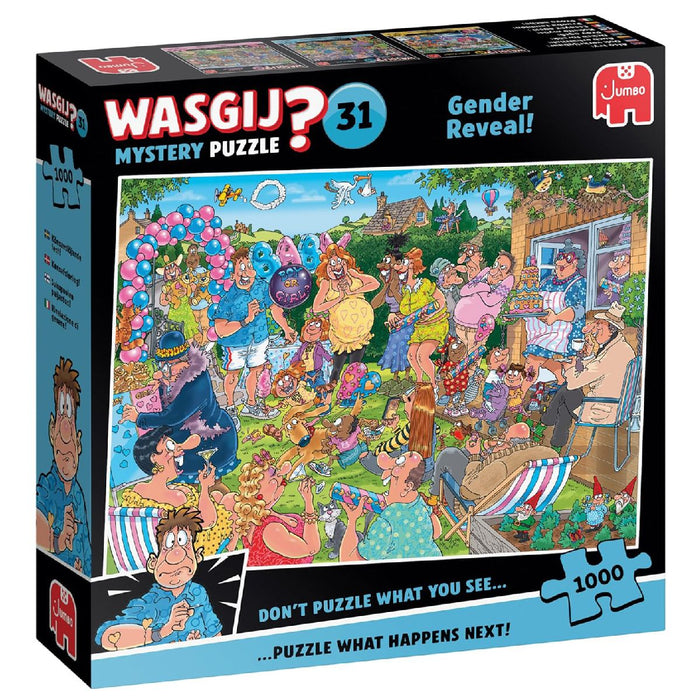 Wasgij Mystery 31: Gender Reveal! 1000 Piece Jigsaw Puzzle