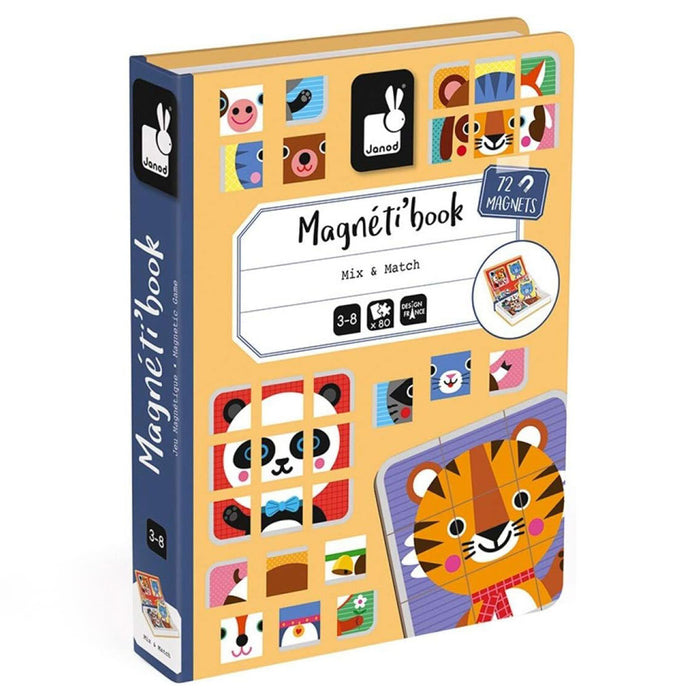 Janod Magneti'book Mix & Match Animals Set