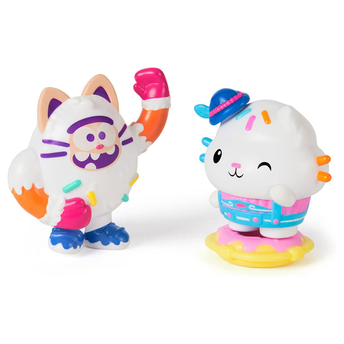  Gabby's Dollhouse: The Movie: Cakey Cat & Cookie Bobby Figures (2 Pack)