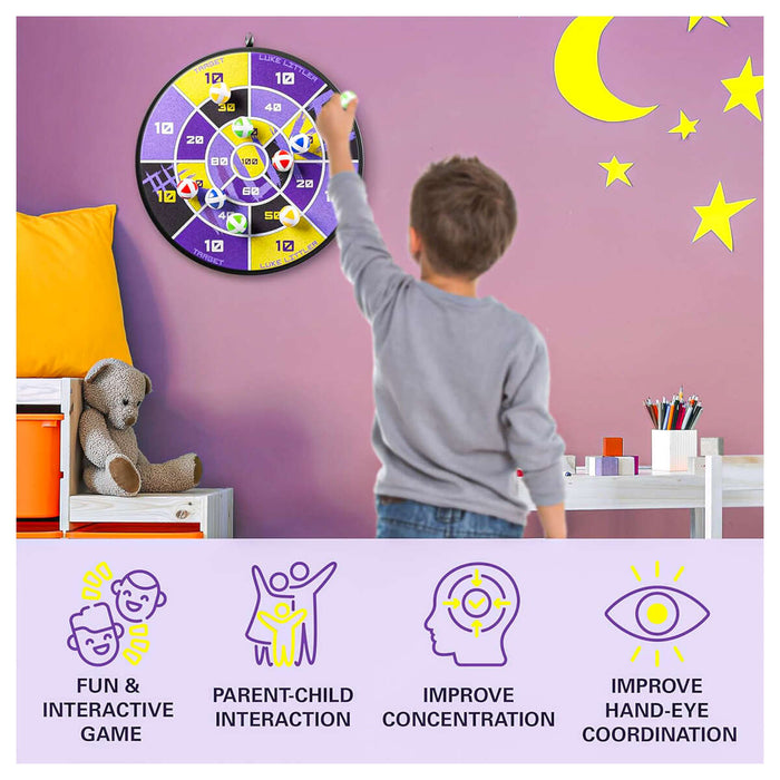 Luke 'The Nuke' Littler Fabric Dartboard Set