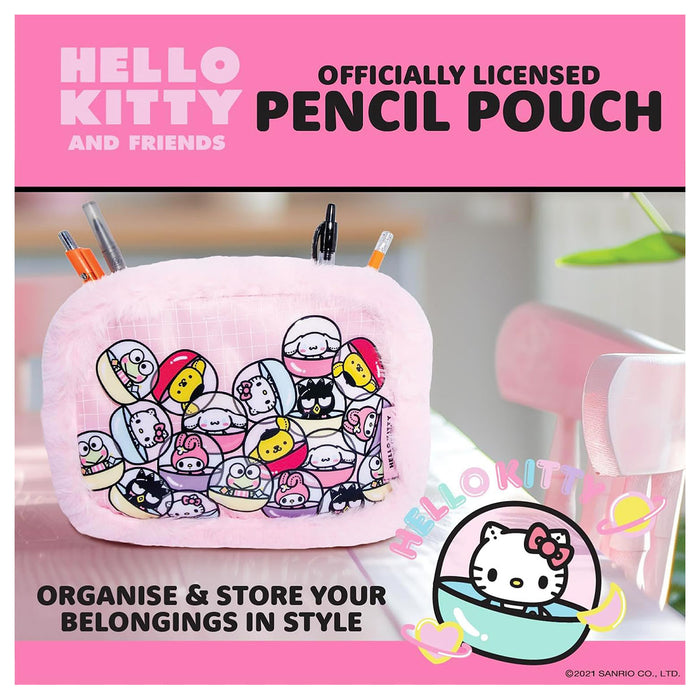 Hello Kitty and Friends Plush Pencil Pouch