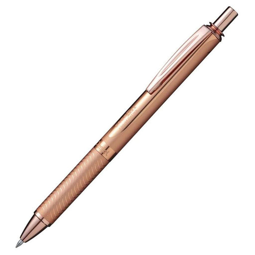 Pentel EnerGel Sterling BL407 Rose Gold Rollerball Pen