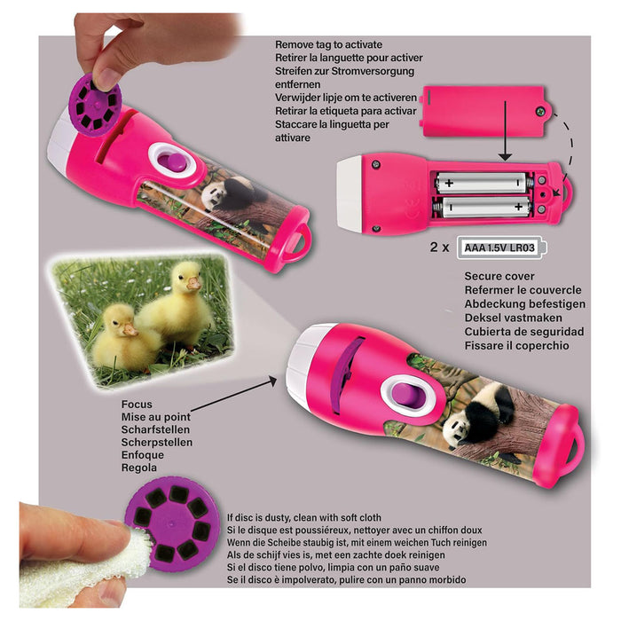 Brainstorm Cute & Cuddly Torch & Projector