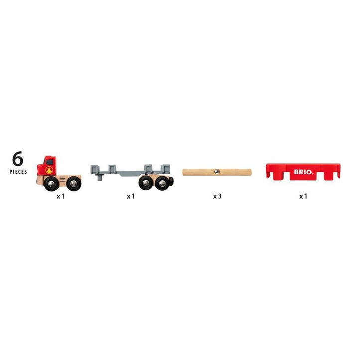 BRIO World: Lumber Truck Set
