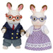 Sylvanian Families Chocolate Rabbit Grandparents