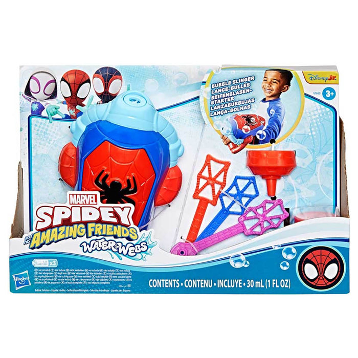 Marvel Spidey and his Amazing Friends Water Webs Bubble Slinger