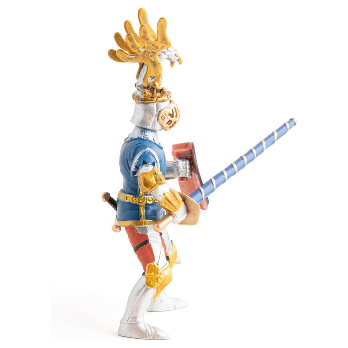 Papo Fantasy World Blue Knight Fleur de Lys Figure