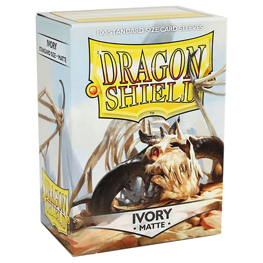Dragon Shield Matte Sleeves Standard Size - Ivory (100)