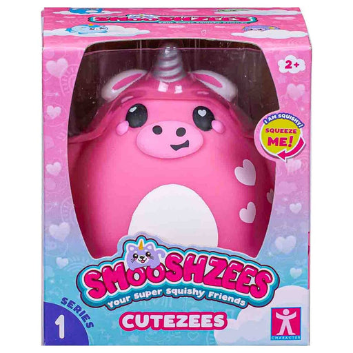 Smooshzees Cutezees Scarlet Unicorn Series 1 Soft Toy
