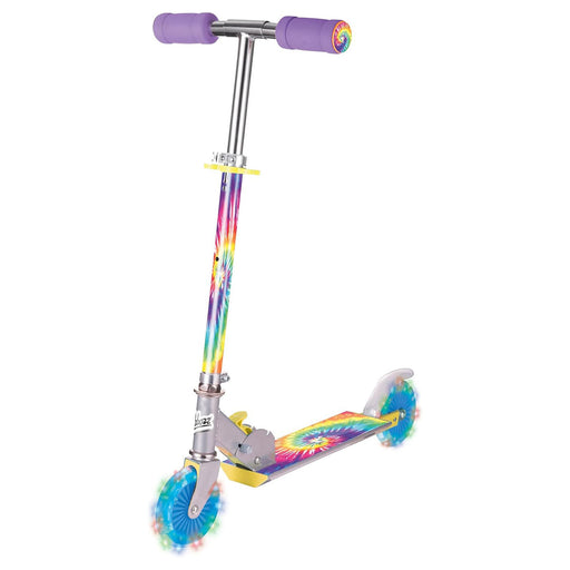 Ozbozz Tie Dye Light Up Scooter