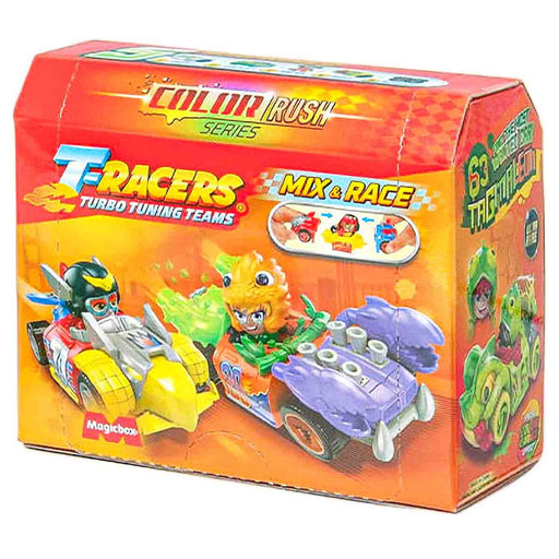 T-Racers Turbo Tuning Teams Mix and Race Colour Rush Series (styles vary)