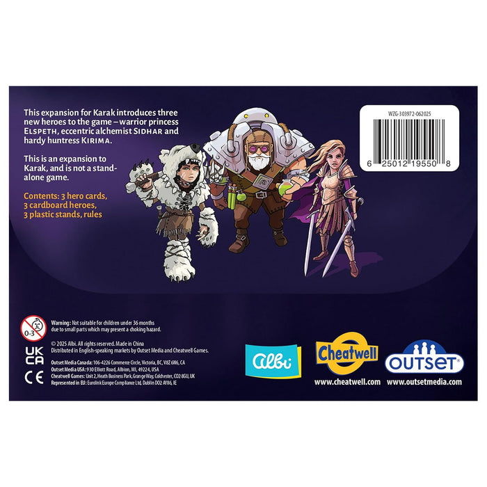 Karak: New Heroes Expansion Game