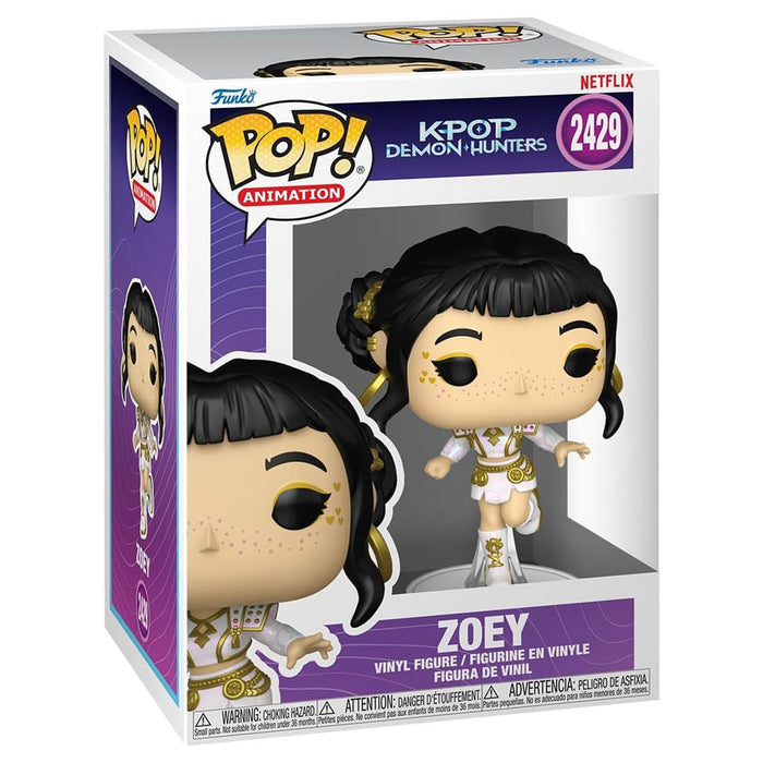 Funko Pop! Animation: K-POP Demon Hunters: Zoey (What It Sounds Like) Vinyl Figure #2429