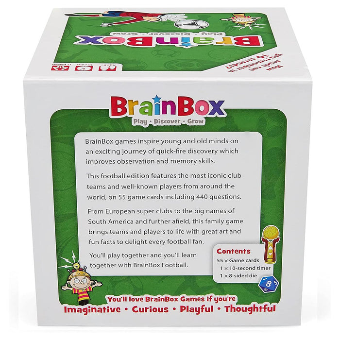 Brainbox Football BrainBox Football Card Game — Booghe