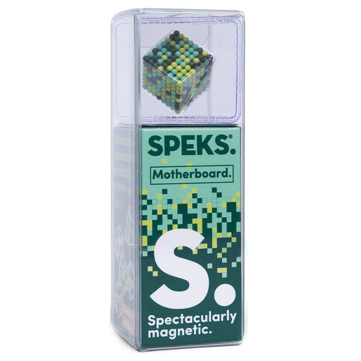 Speks Pixel Motherboard Green Spectacularly Magnetic Fidget Toy