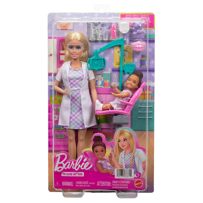 Barbie Careers Dentist Doll Set