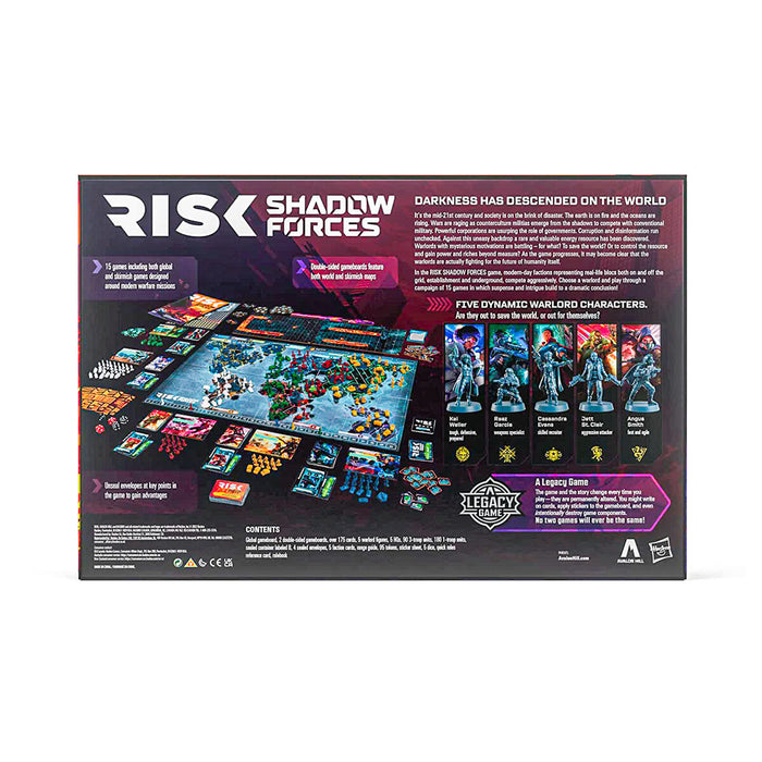 Risk: Shadow Forces Board Game