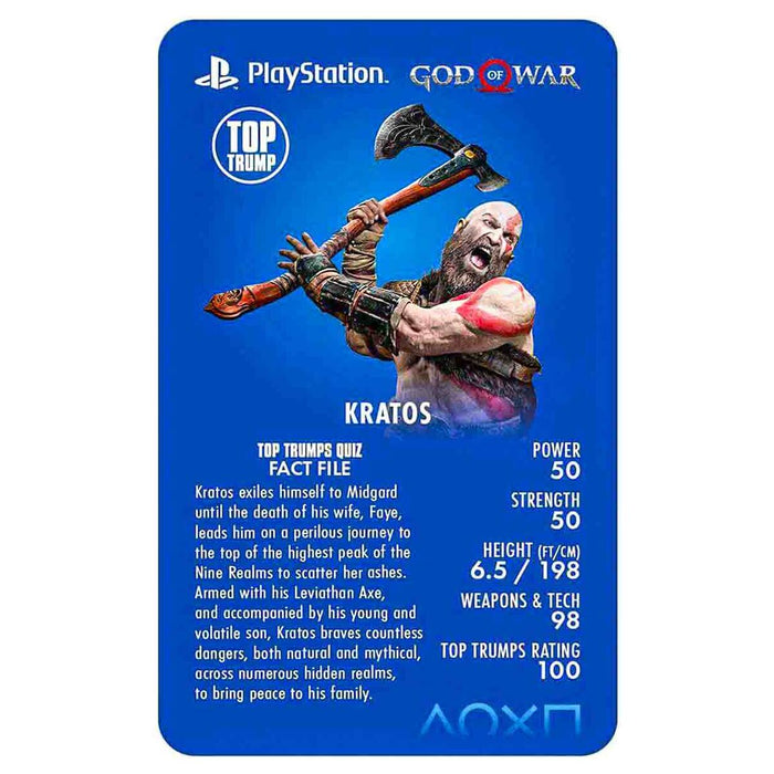 Playstation Top Trumps Limited Editions Card Game