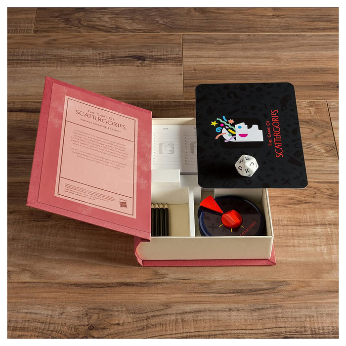Scattergories Vintage Bookshelf Edition Game