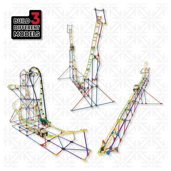 K nex STEM Explorations Roller Coaster 3 Model Building Set Booghe k-nex-stem-explorations-roller-coaster-3-model-building-set-booghe