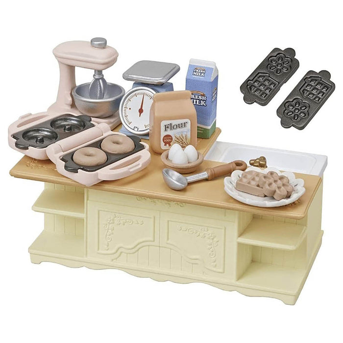 Sylvanian Families Kitchen Island Set